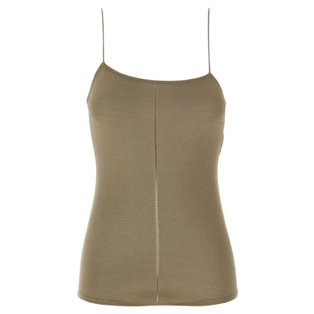 Lemaire Beige Viscose Tank Women's Tops